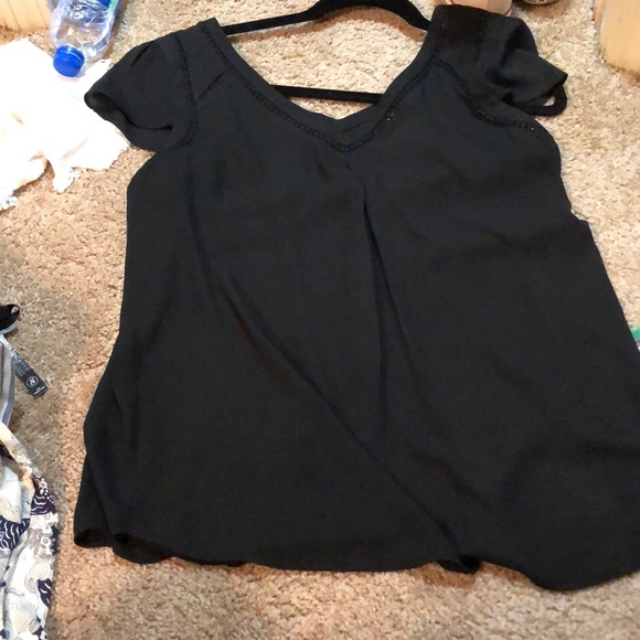 Anthropologie black blouse - Picture 1 of 2